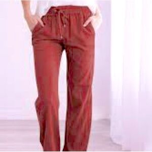 NWT Mustard Seed,Casual Elastic Waist
Jogger Sweatpant in Cranberry, Size M